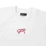INFINITY BABY TEE - BLACK/WHITE/RED