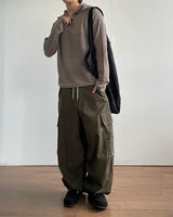 Kony Curved Cotton Pants