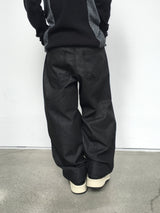 Eisanne Non-Fade Curved Denim Pants 3C