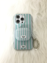 pajama Airpods case-mint