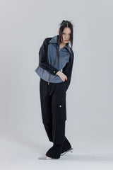 shirt wind-breaker slim_black