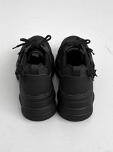 1202 Ribbon Platform Sole Sneakers (6cm)