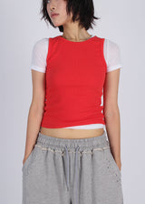 VIVID RIB SLEEVELESS