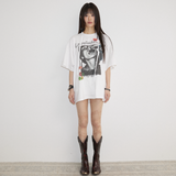 スパゲティロックTシャツ ホワイト