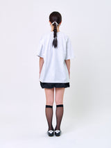 MAD HATTER T-SHIRT (RELAXED FIT)_White Melange