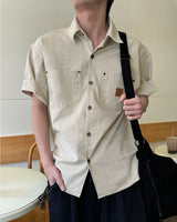 Meji Patchwork Shirt(White)