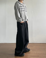 Fog Crop Hoodie Zip-UP