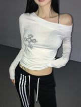 セイクロスアンバルクロップトップ (2 color)