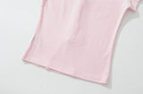 Lora Button Slim Tee