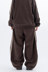 Selma Ethnic Fleece Set-up Track Pants
