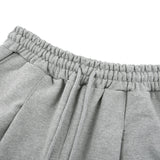 MVR HEART LOGO WIDE SWEAT PANTS GRAY