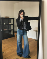 Nerf Flare Silhouette Denim Pants