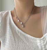 hvv Heart Bold y2k Volume Heart Necklace