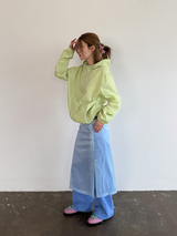shine button layered skirt 