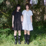 リボン ローライズ ミニワンピース(ブラック) F25QD821