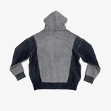 Maze Lettering Knit Hood Zip-Up