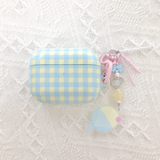 Gingham Check AirPods Case