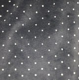Dot-On Reversible Suede Shoulder Bag