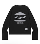 CAROUSEL GRAPHIC LONG SLEEVE T (4COLOR)