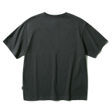 ステンシルアートワークTシャツ (Charcoal)