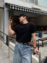 ラフステッチマッスルショートスリーブ