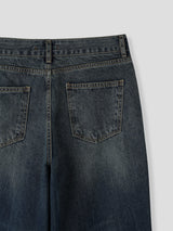 Fill Washed Wide Denim