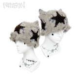 Handmade Star Granny Square Cat Hat