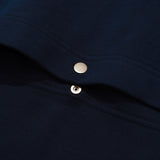 Open back sweat shirt / Navy