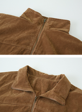 #TK Suede Zip-up Blouson (3color)