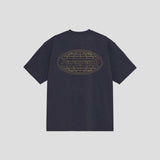 ステッチ エリプス ロゴ Tシャツ
