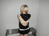 puching backless hoodie(3 color) 