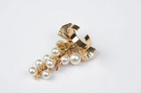 BOW&GRAPE RING (CREAM)