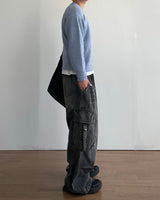 Unit Cargo Denim Pants