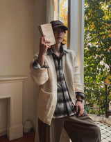Melo Y-neck knitwear cardigan
