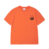 25SS ニュースペーパーラビットショートスリーブTシャツ オレンジ