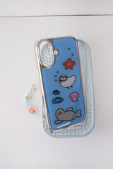 Swimming Blue(Silver Epoxy)