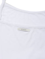 RIBBON SLEEVELESS(WHITE)