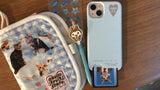 ICHIGOICHIE Card Pocket Case - BLUE