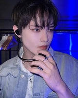 [Worn by NCTDREAM CHENLE] Double Low Bezel 925 Silver + 14k gold plating Ring R058-08G