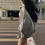 [BELLIDE MADE] Spring ver, two-way overfit zip-up hoodie
