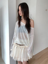 SUN FRINGE LONG SLEEVE (2C)