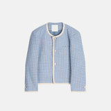 ASCLO Fancy Button Tweed Jacket (2color)