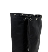 Snap Buckle Slouch Boots