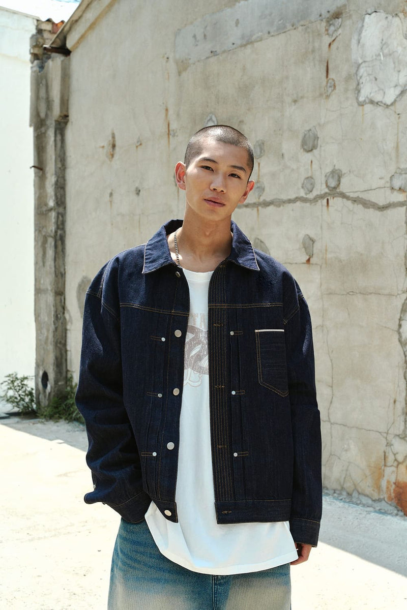 Bolton Selby One-Pocket Denim Jacket