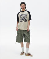 ローズラグランＴシャツ