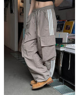 [Unisex] ナイロントラックカーゴパンツ(5color)