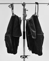 6X Pigment hooded zip-up (Washing Vintage Grey)