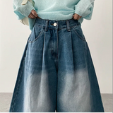 Meli Pintuck Denim Bermuda Shorts [Short & Long Selection*]