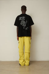 EEERRR letter graphic T-Shirt (Black)