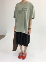 YWD PLAID PLEATS SKIRT (3color)